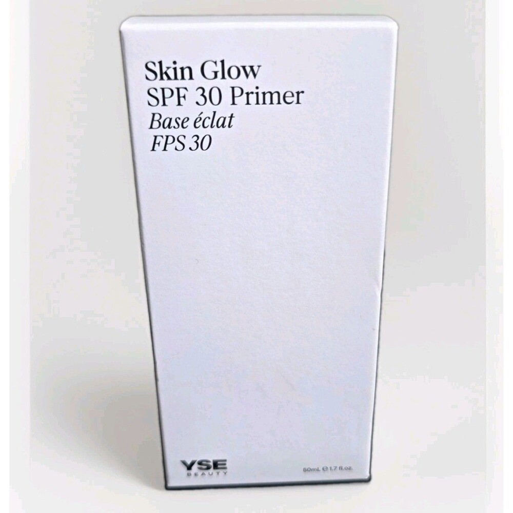 YSE Beauty Skin Glow SPF 30 Primer 1.7 oz / 50 ml Niacinamide Sunscreen NIB